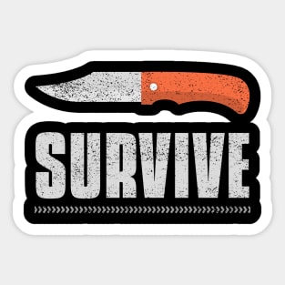 Survive Sticker